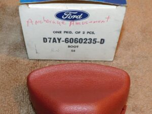 1977 1978 1979 Ford Mercury Lincoln NOS CORDOVAN SHOULDER SEAT BELT BOOT