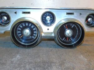 1967 Mustang Fastback Coupe GT Convertible ORIG DELUXE GAUGE INSTRUMENT CLUSTER