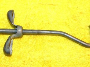 1966 1967 Mustang Fastback Coupe Conv Cougar ORIG SPARE WHEEL HOLD DOWN J-BOLT