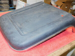 1967 Mustang GT Shelby GT350 GT500 ORIG LH DELUXE SEAT BACK TRIM PANEL & MOLDING