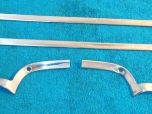 1964.5 1965 Mustang Fastback Coupe Convert GT Shelby ORIG DASH PAD TRIM MOLDINGS