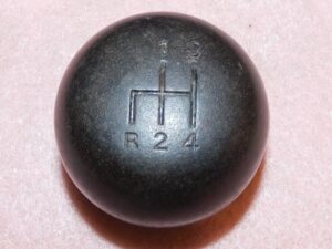 1967 1968 1969 Ford Mustang GT Boss 302 Shelby ORIG TOPLOADER 4-SPEED SHIFT KNOB