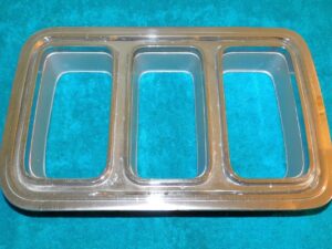1970 Mustang Fastback Coupe Mach1 Boss Grande Conv ORIG LH TAIL LIGHT TRIM BEZEL