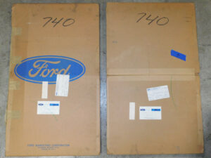 1973-1979 Ford Econoline Van NOS QUARTER PANEL SOUND DEADENER INSULATION PADS