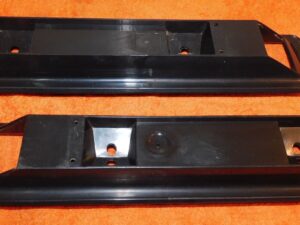 1971 1972 1973 Mustang Fastback Coupe Convertible ORIG BLACK DOOR ARM REST BASES