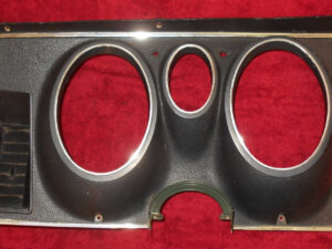 1971 1972 1973 Mustang Mach1 Boss Grande ORIG DELUXE DASH GAUGE PANEL TRIM BEZEL