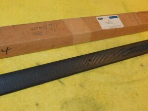 1979 1980 1981 1982 1983 Mustang Capri NOS BLACK DOOR SILL SCUFF TRIM PLATE