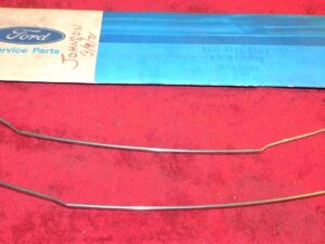 1968 1969 1970 Falcon 2-Door Sedan Coupe Futura NOS DOOR EDGE GUARD MOULDING KIT
