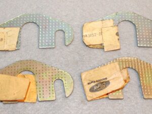 1966-72 Ford Mercury Station Wagon NOS DUAL ACTION TAILGATE LATCH STRIKER SHIMS