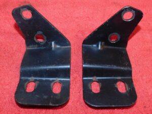 1967-1970 Mustang Mach 1 GT Boss Shelby FASTBACK FIXED REAR SEAT UPPER BRACKETS