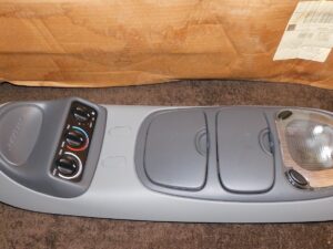 1999 Ford Expedition NEW OEM NOS FRONT OVER HEAD ROOF CONSOLE ASSEMBLY Grey
