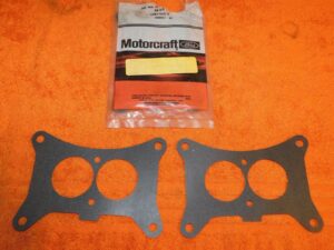 1963-1971 Ford Galaxie Mercury NOS 352 360 390 429 2V CARBURETOR SPACER GASKET