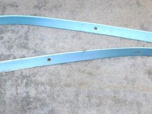 1965 1966 Mustang GT Shelby ORIG FASTBACK INSIDE REAR BELT CORNER TRIM MOLDINGS