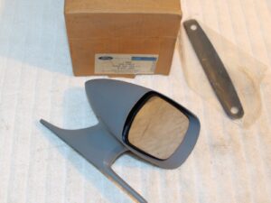 1969 Fairlane Cobra Torino GT Ranchero Montego Cyclone NOS RH RACING DOOR MIRROR
