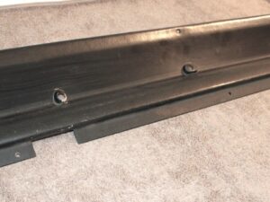 1965 1966 Mustang Shelby ORIG FASTBACK INTERIOR REAR TRAP DOOR WINDOW TRIM PANEL