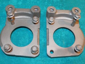 1965 1966 1967 Mustang GT A Shelby Cougar ORIG LH+RH DISC BRAKE CALIPER BRACKETS