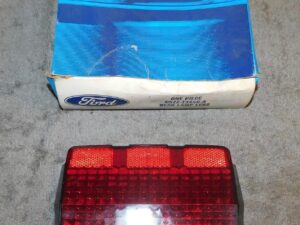 1964 1965 1966 Mustang Fastback GT Cp Convertible Shelby NOS REAR TAIL LAMP LENS