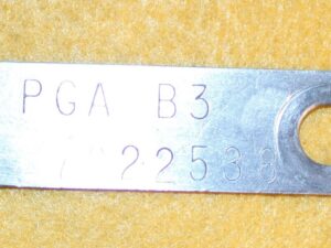 1968 Fairlane 500 Torino GT Ranchero Montego ORIG 390 2V C6 TRANSMISSION ID TAG