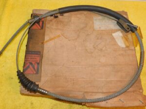 1956 1957 Lincoln Capri Premiere Continental MarkII NOS PARKING BRAKE REAR CABLE