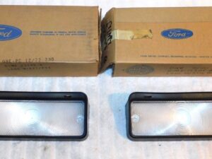 1971 1972 Mercury Monterey Custom Sedan Coupe NOS L+R PARKING LAMP LIGHT LENSES