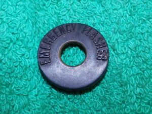 1968 1969 Mustang GT Mach 1 Shelby Cougar ORIG TILT AWAY EMERGENCY FLASHER BEZEL