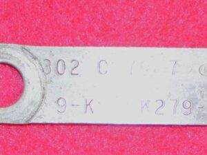 1970 Ford Mustang Fastback Coupe Convertible ORIG 302 2V M/T ENGINE I.D. TAG