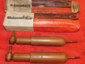 1966-1971 Ford Ranchero Fairlane Falcon Comet Wagon NOS REAR SHOCK ABSORBERS