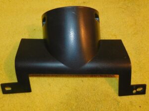 1971 1972 1973 Mustang Fastback Mach 1 Cnv BLACK STEERING COLUMN DASH TRIM COVER