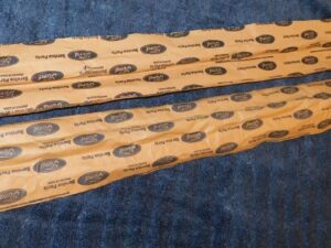 1967 1968 Mustang GT GTA Shelby NOS DOOR WINDOW BELT INSIDE LH+RH WEATHERSTRIP