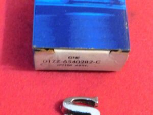 1971 1972 Mustang Fastback Coupe Convertible NOS S TRUNK LID EMBLEM LETTER