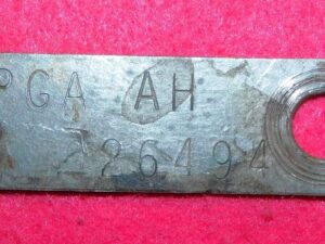 1971 Mustang Fastback Mach 1 Convert Cougar ORIG 351C 4V C6 TRANSMISSION ID TAG