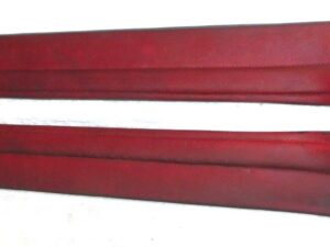 1967 1968 Mustang Coupe Fastback Shelby ORIG RED WINDSHIELD A PILLAR POST PADS