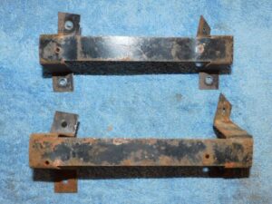 1967 1968 Mustang Shelby ORIG FASTBACK INTERIOR SAIL TRIM PANEL UPPER BRACKETS