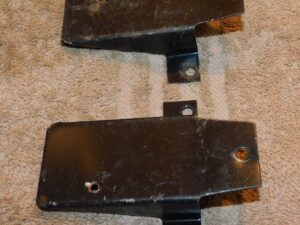 1965-1968 Mustang GT GTA Shelby ORIG FASTBACK INTERIOR REAR TRIM PANEL BRACKETS