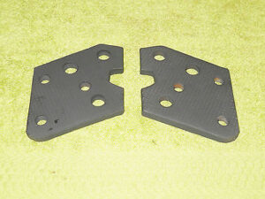1970 1971 Ford Ranchero 500 GT Squire ORIG REAR TAIL GATE LH+RH HINGE MNT PLATES