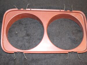 1965 Ford Fairlane 500 Coupe Sedan Wagon NOS LH FRONT HEAD LAMP INNER DOOR BEZEL