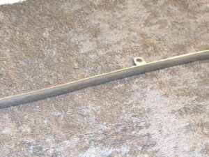 1971 1972 1973 Mercury Cougar Xr7 ORIG LH FRONT HEAD LAMP HOUSING LOWER MOULDING