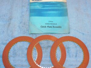 1963-1968 Ford Custom Galaxie LTD NOS FX MX REAR CLUTCH FRICTION SPLINE PLATES