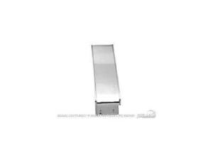 1967 1968 Mustang GT GTA Shelby DELUXE DASH LOWER RH TRIM PANEL BEZEL  - CHROME