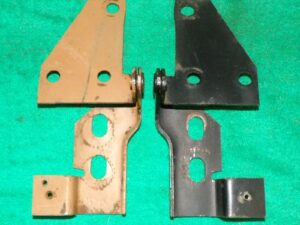 1965 1966 1967 1968 1969 1970 Mustang GT Shelby ORIG FASTBACK REAR SEAT HINGES