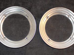 1962 Thunderbird Hardtop Convertible Roadster NOS L+R REAR TAIL LAMP LENS BEZELS