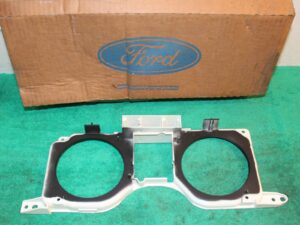 1978-1983 Ford Fairmont Mercury Zephyr NOS INSTRUMENT CLUSTER GAUGE MASK w/oTACH