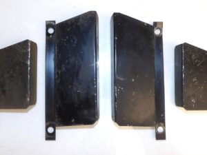 1965 1966 Mustang GT Shelby ORIG FASTBACK L+R ROOF LOUVER VENT INNER DEFLECTORS