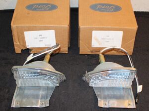 1969 Mustang Fastback Convertible Grande Mach 1 Boss NOS L+R FRONT PARKING LAMPS