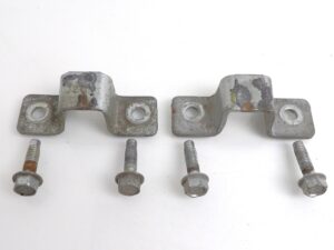 1971 1972 1973 Mustang Mach 1 Boss Cougar Xr7 ORIG L+R FRONT SEAT LATCH STRIKERS