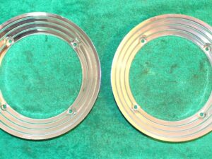 1962 Thunderbird Hardtop Convertible Roadster NOS REAR TAIL LAMP LENS BEZELS