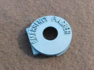 1968 1969 Mustang GT Mach 1 Boss Shelby Cougar ORIG EMERGENCY FLASHER KNOB BEZEL