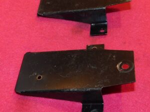 1967 1968 Mustang GT Shelby ORIG FASTBACK INTERIOR ROOF REAR TRIM PANEL BRACKETS