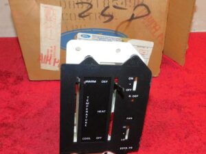 1979 1980 Mustang Capri 78-80 Fairmont Zephyr NOS DASH HEATER CONTROL PANEL ASSM