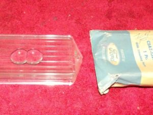 1965 Ford Custom Galaxie 500 XL LTD Fastback Convertible NOS PARKING LAMP LENS